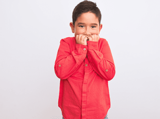 enfant timide
